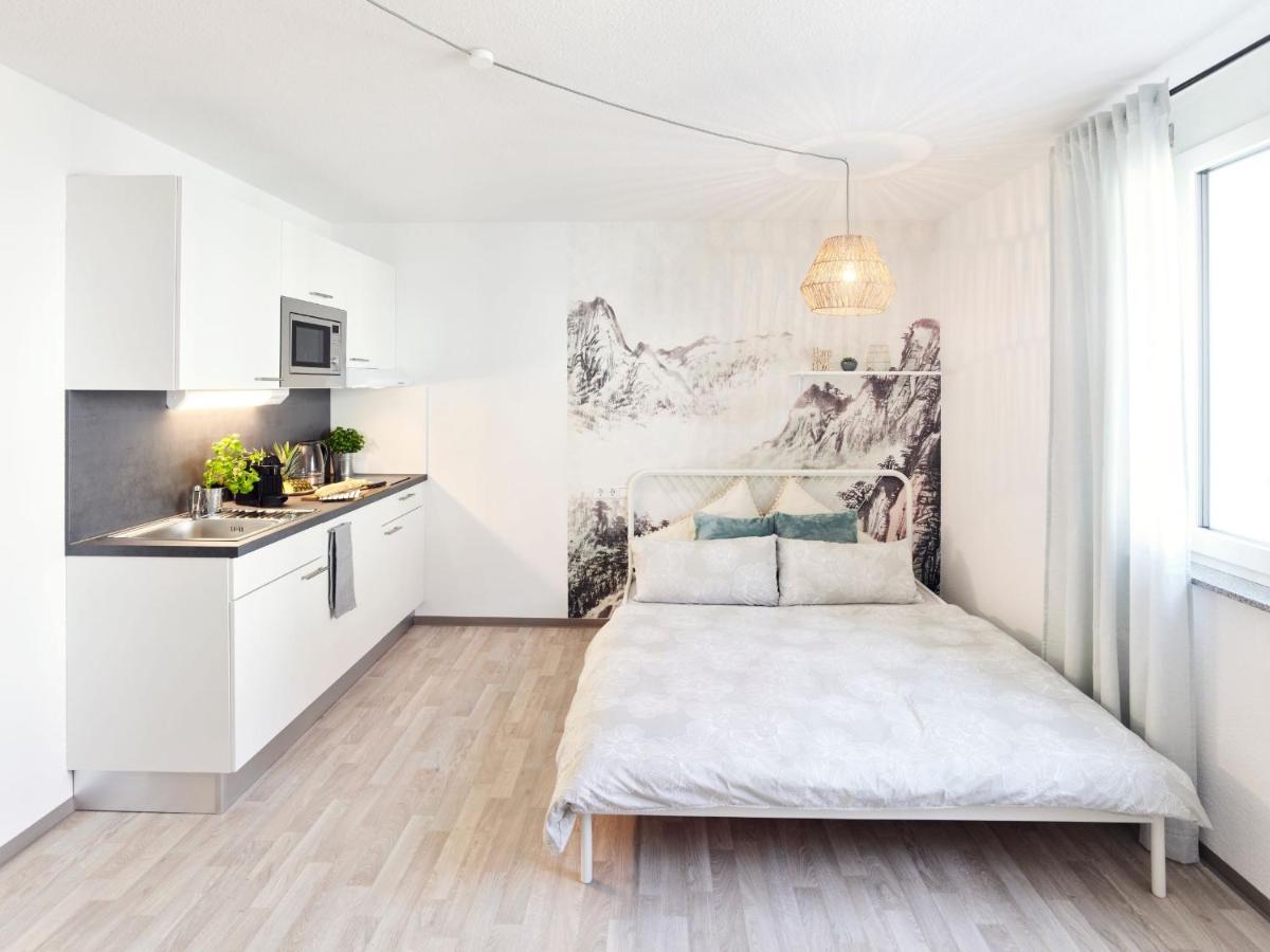 Neu☆Business Apartment☆Messe/Airport☆Tiefgarage Leinfelden-Echterdingen Buitenkant foto