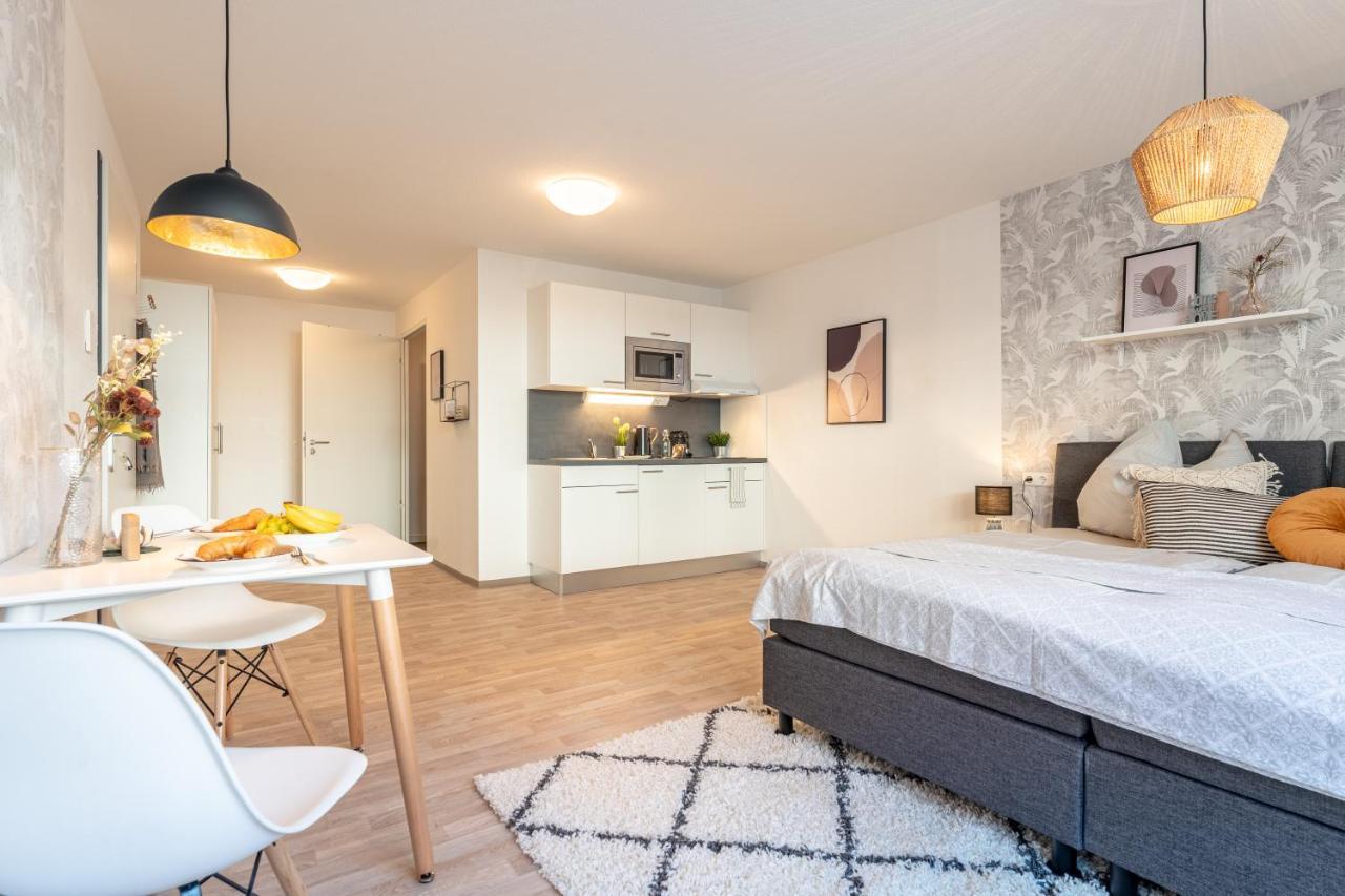 Neu☆Business Apartment☆Messe/Airport☆Tiefgarage Leinfelden-Echterdingen Buitenkant foto